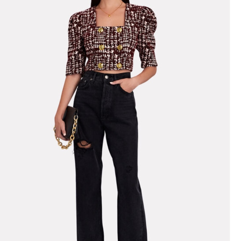 Smythe Boucle crop jacket 8